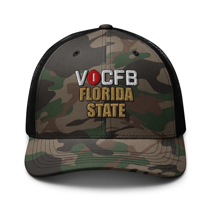 Florida State VOCFB Camo Trucker Hat product image (1)