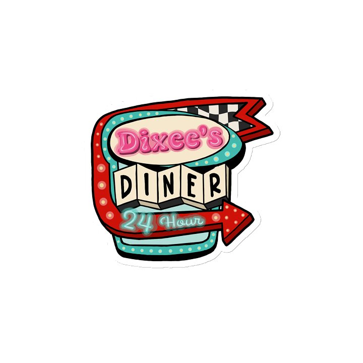 Dixee's Diner Magnet product image (2)