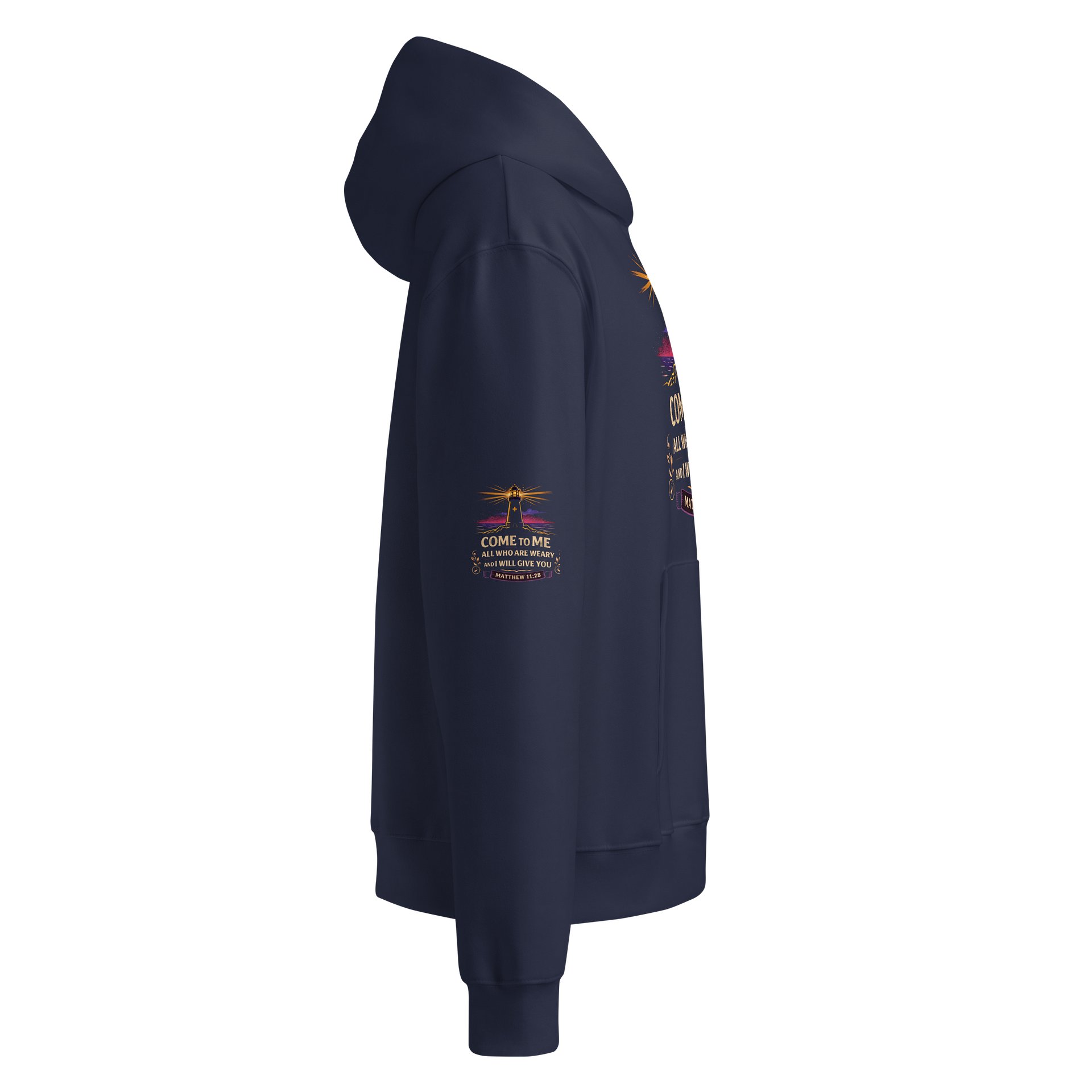 Custom Restful Lighthouse Unisex Hoodie product image (4)