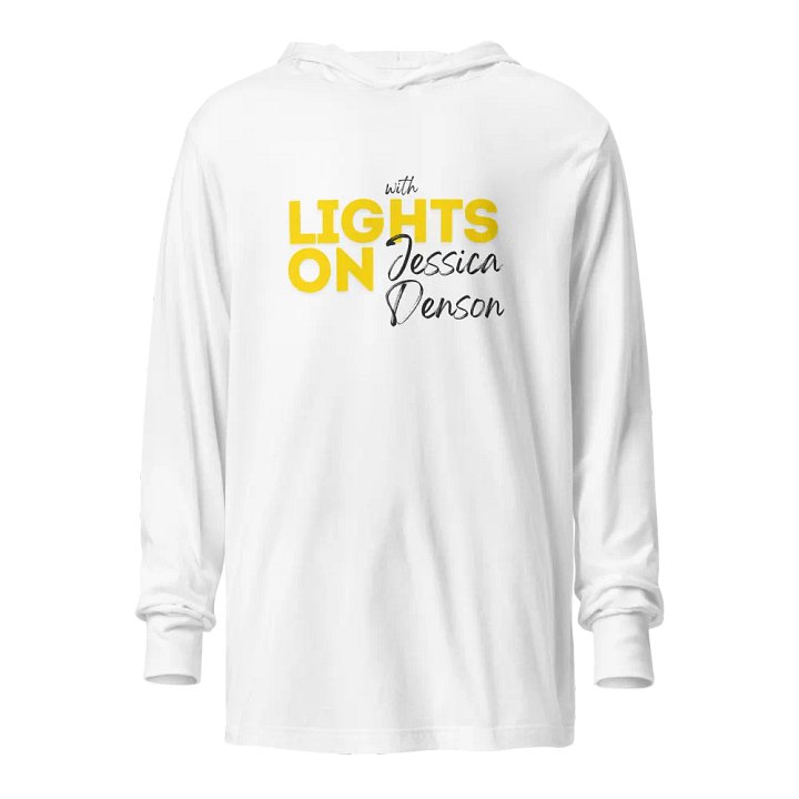 Lights On Long Sleeve Hooded Tee product image (1)