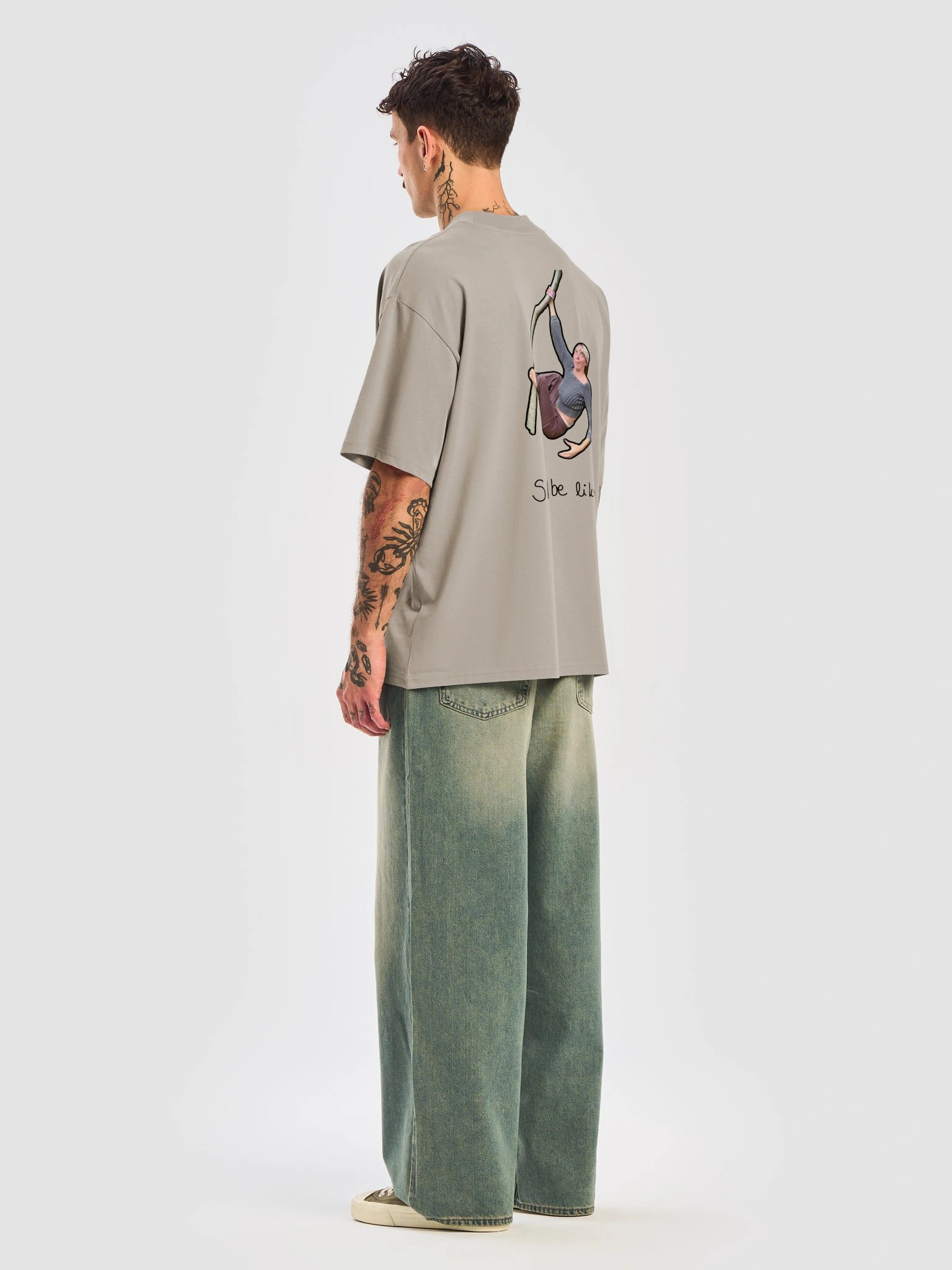 Organic Tee, Oversized, Light product image (8)