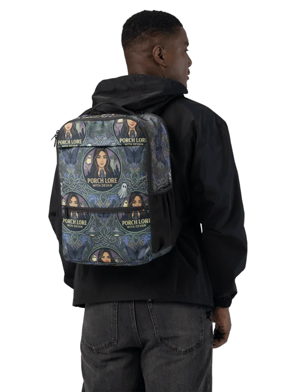 PORCH LORE DEVAN PERIWINKLE MOTH UTILITY BACKPACK product image (1)