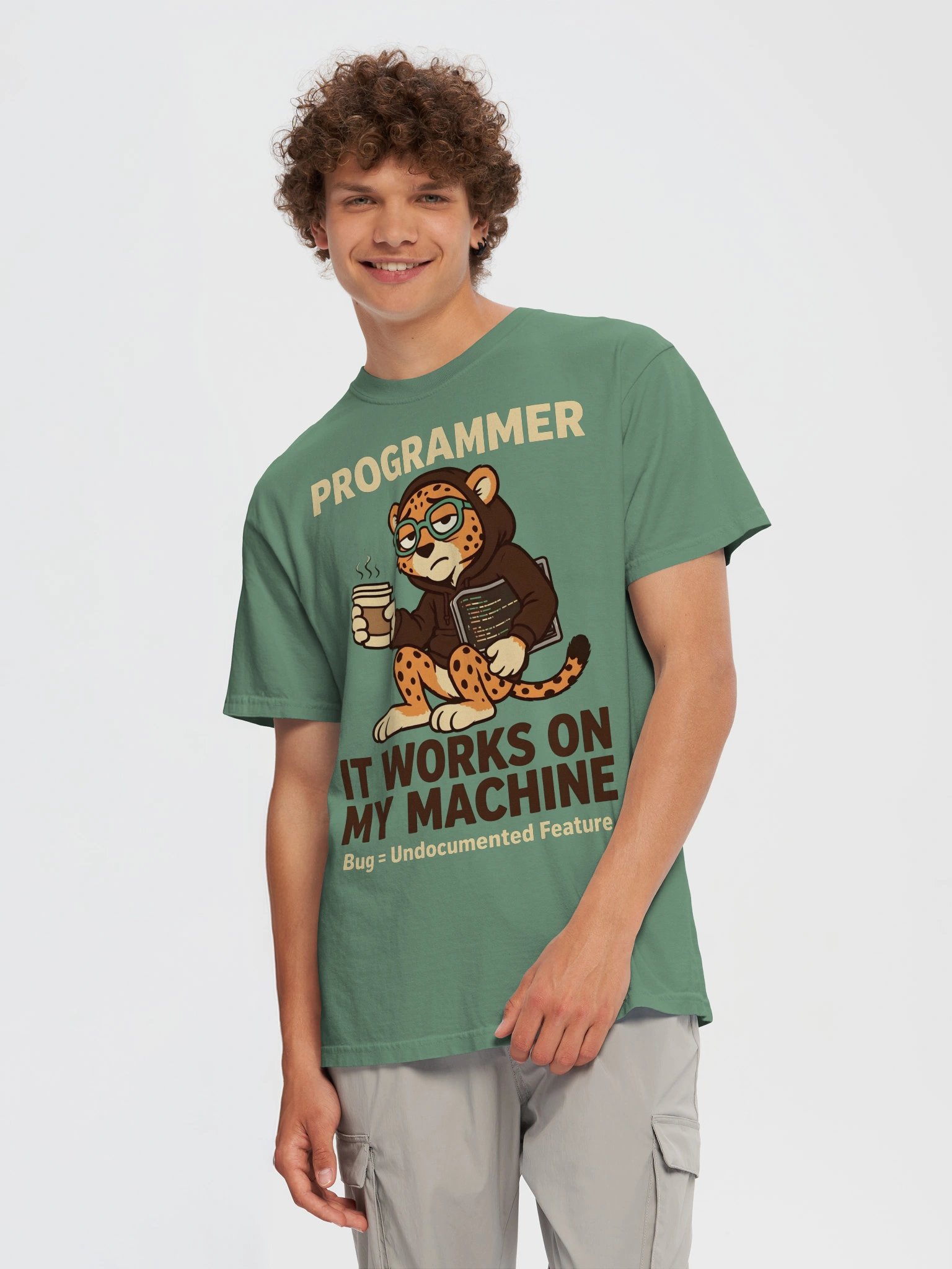 Programmer Meme Coffee Code Tee product image (5)