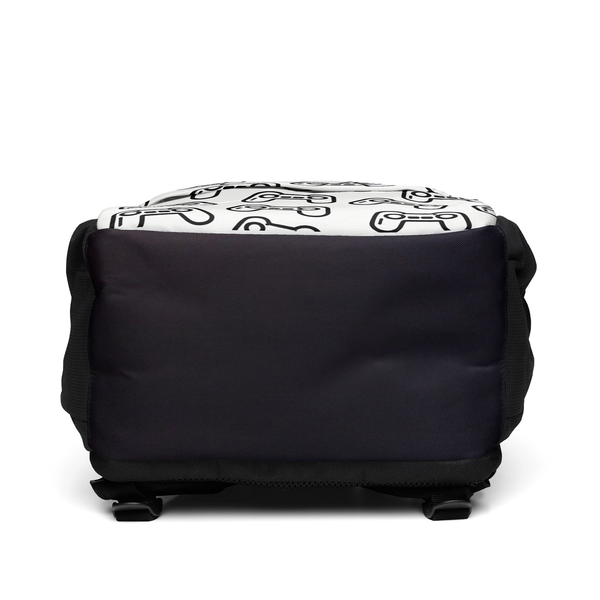 SAC À DOS IMPRIMÉ INTÉGRAL MANETTE NOIR product image (4)