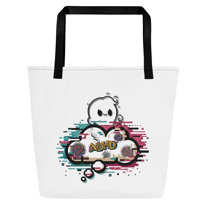 ADHD Large Tote Bag w/ Pocket product image (1)