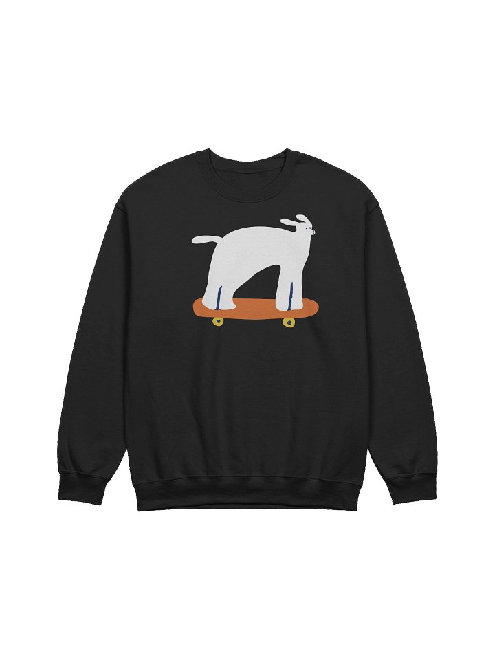 Fast poodle graphic sweatshirt product image (5)