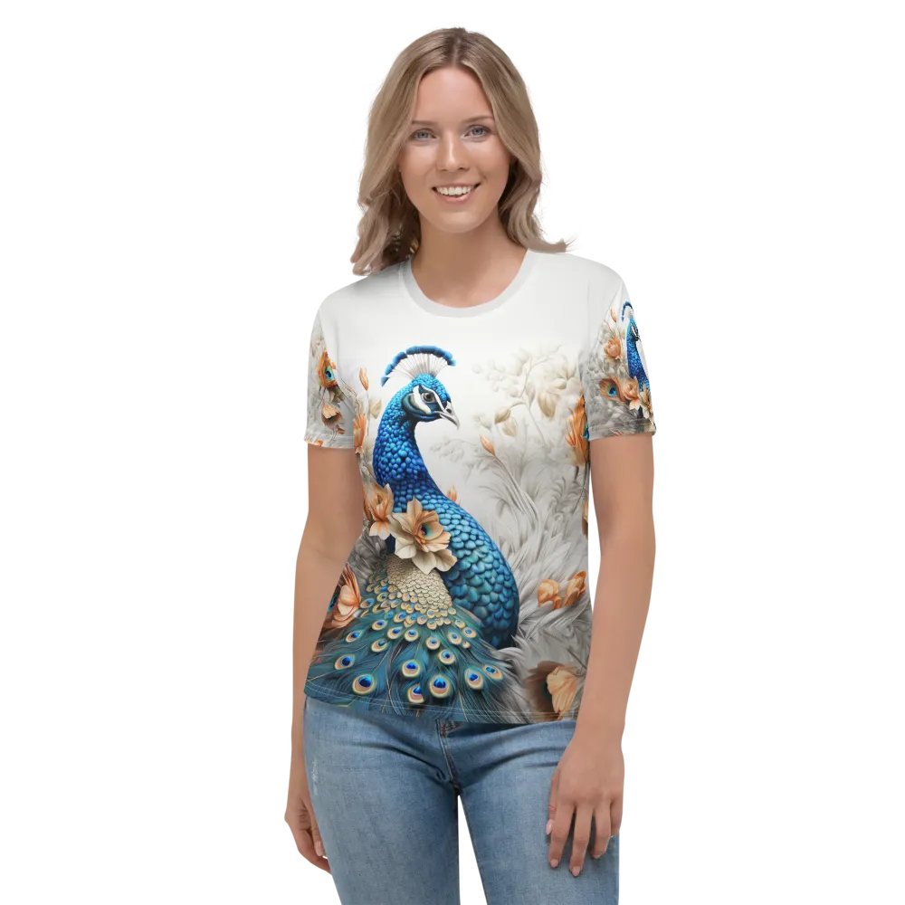 Realistic Peacock T shirt product image (1)