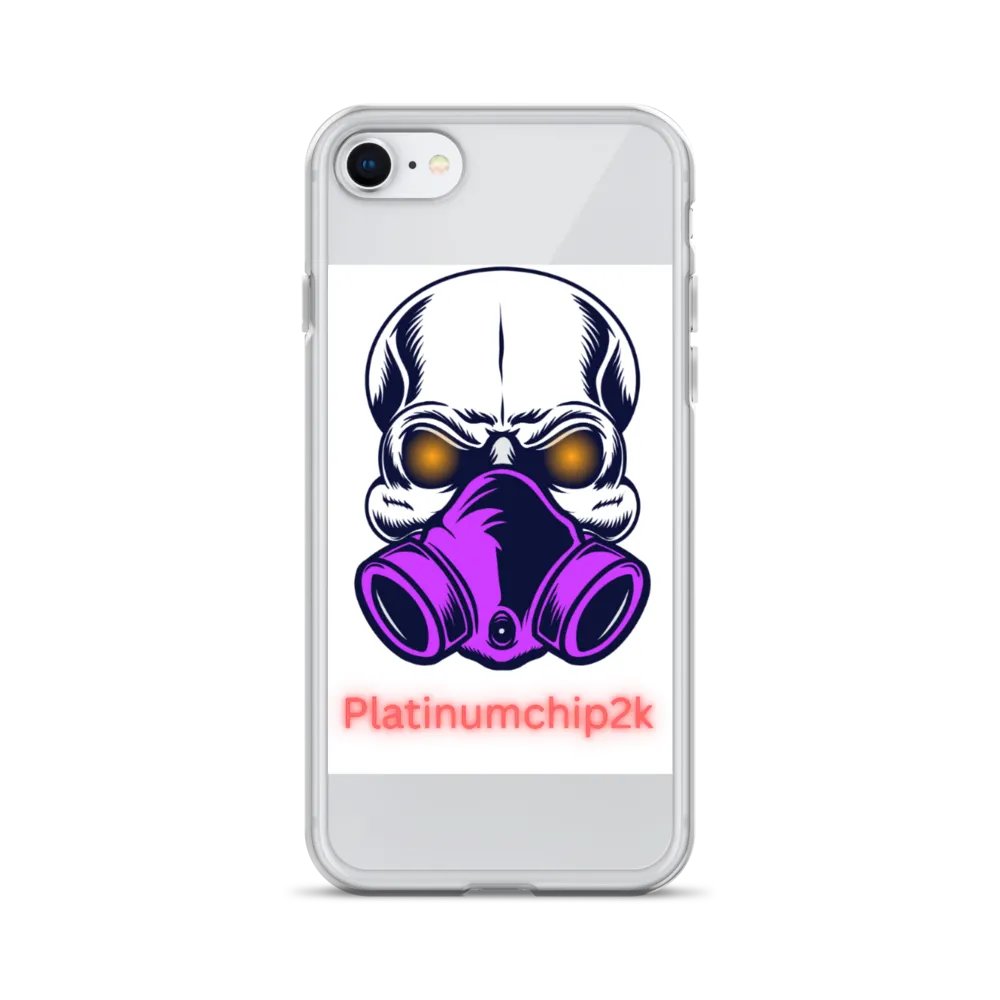 Glowing Skull Gas Mask iPhone® Case product image (24)