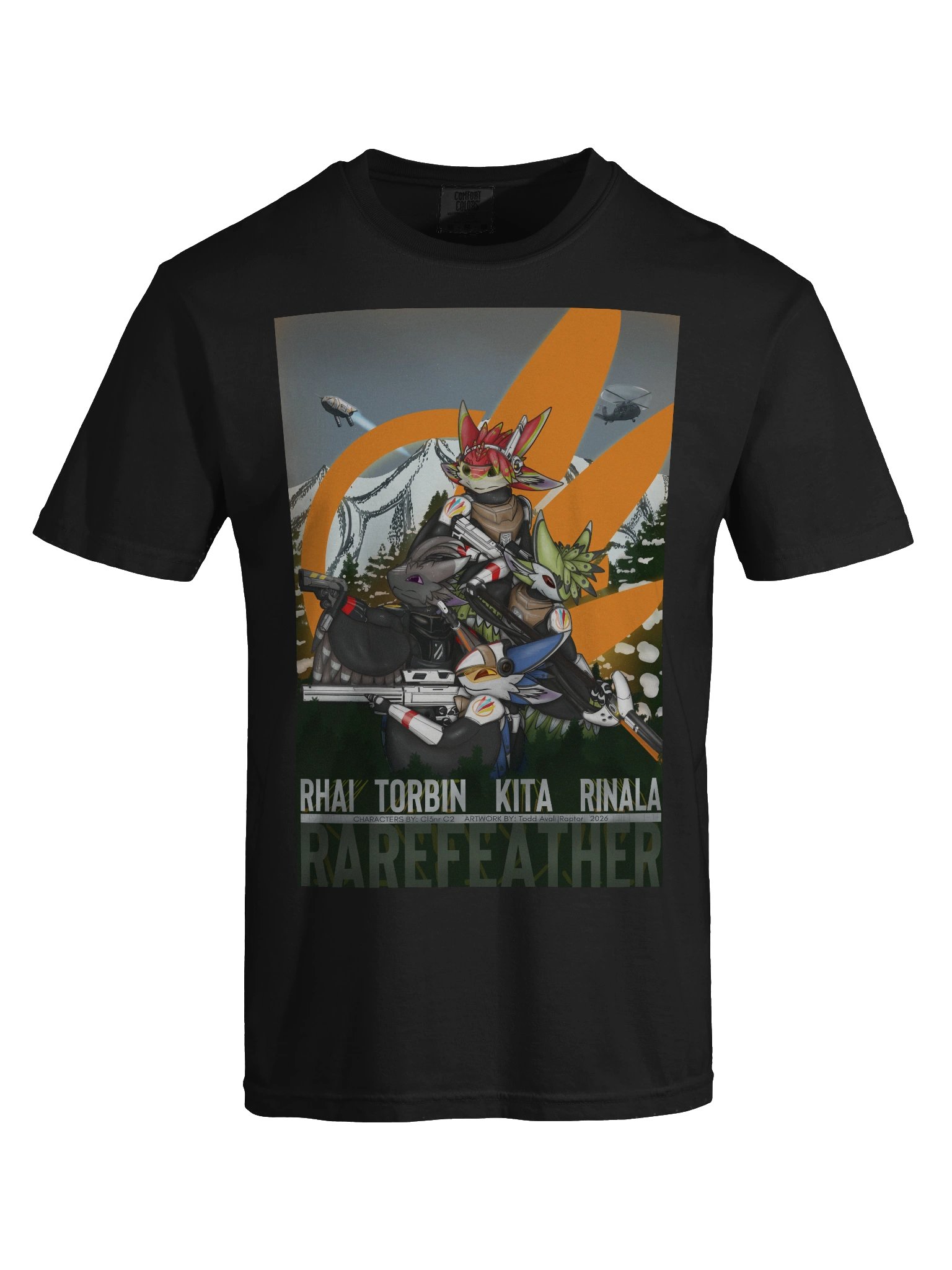 Rarefeather Pack | Earth Invasion T-Shirt product image (7)
