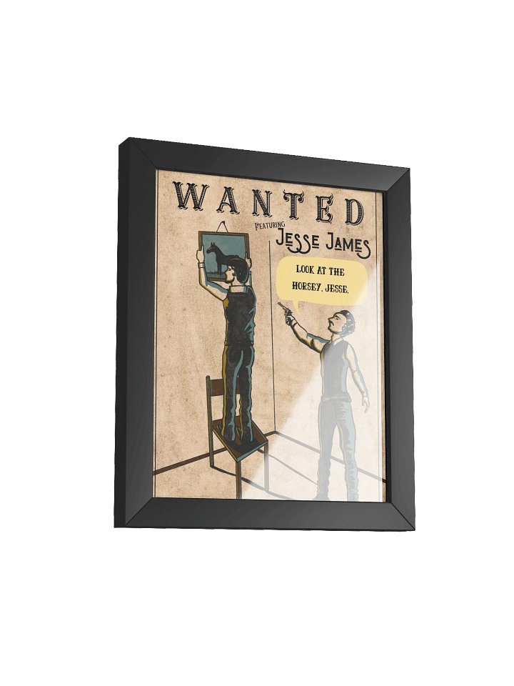 Wanted: Jesse James Framed Poster product image (2)