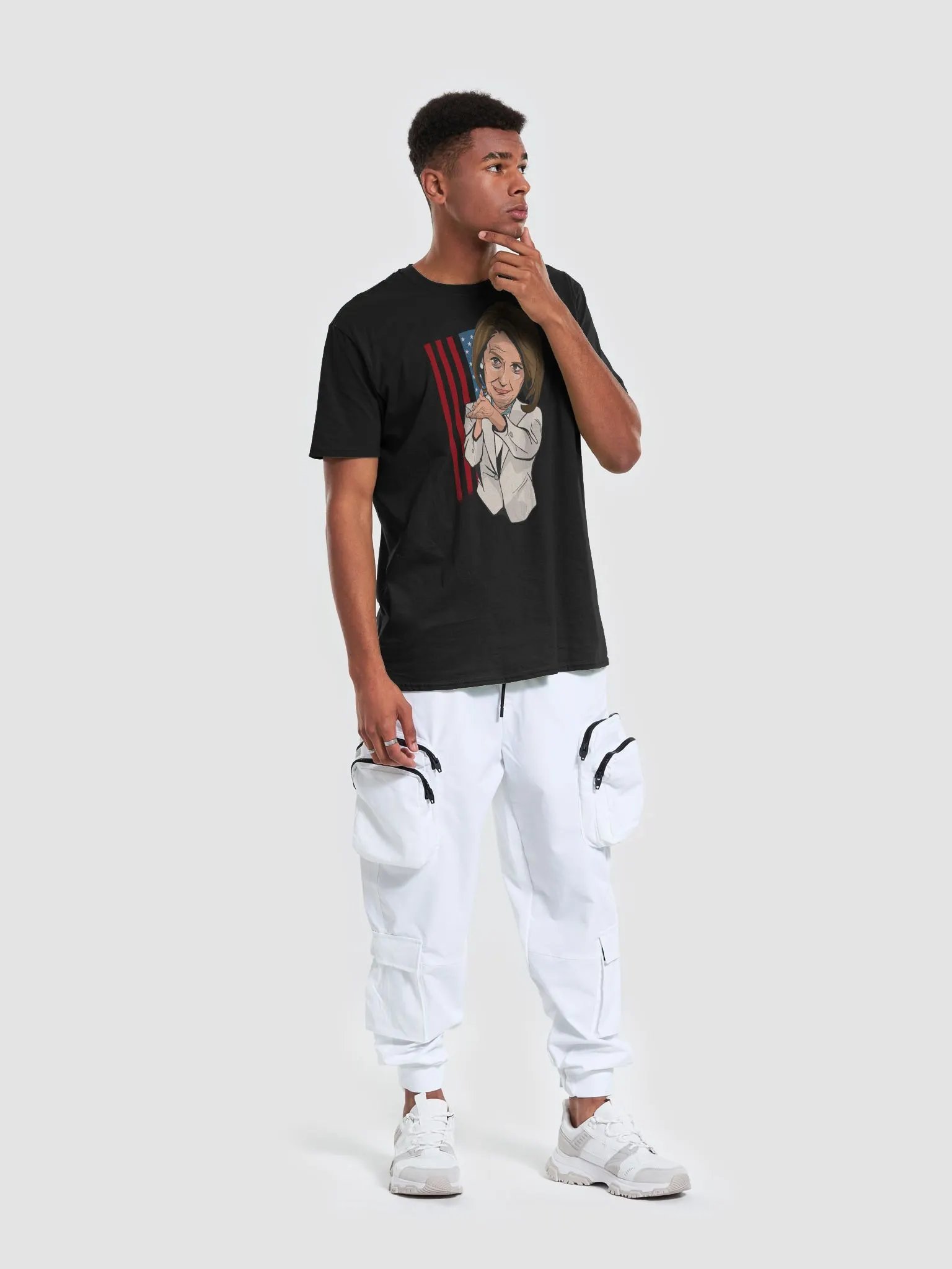 Patriotic Clap Graphic Tee product image (3)