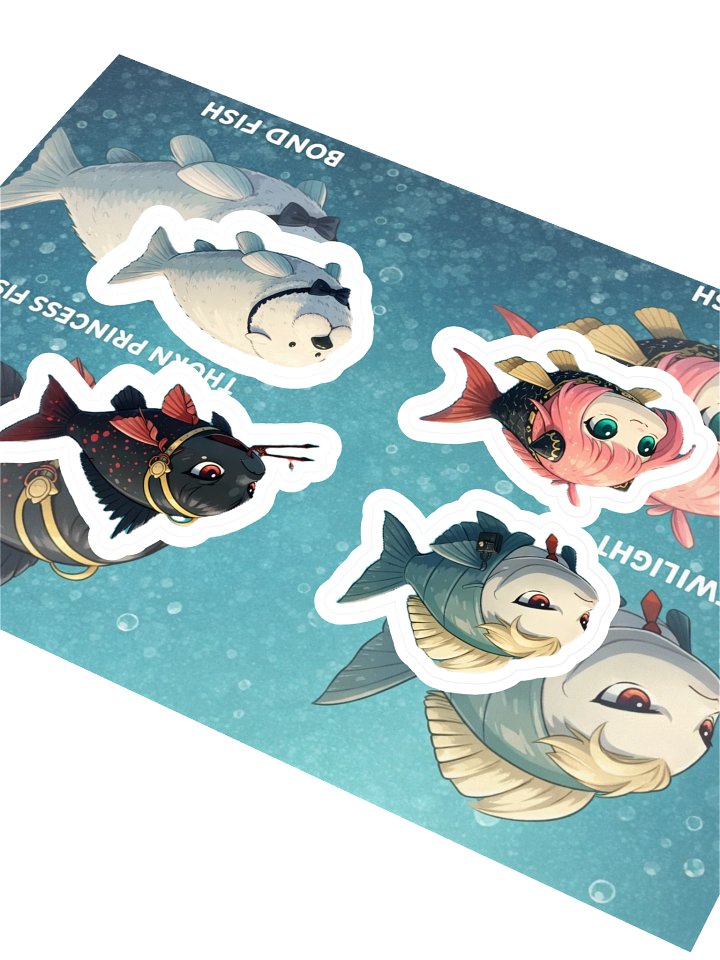 Spy x School Kiss-Cut Sticker Sheet product image (2)