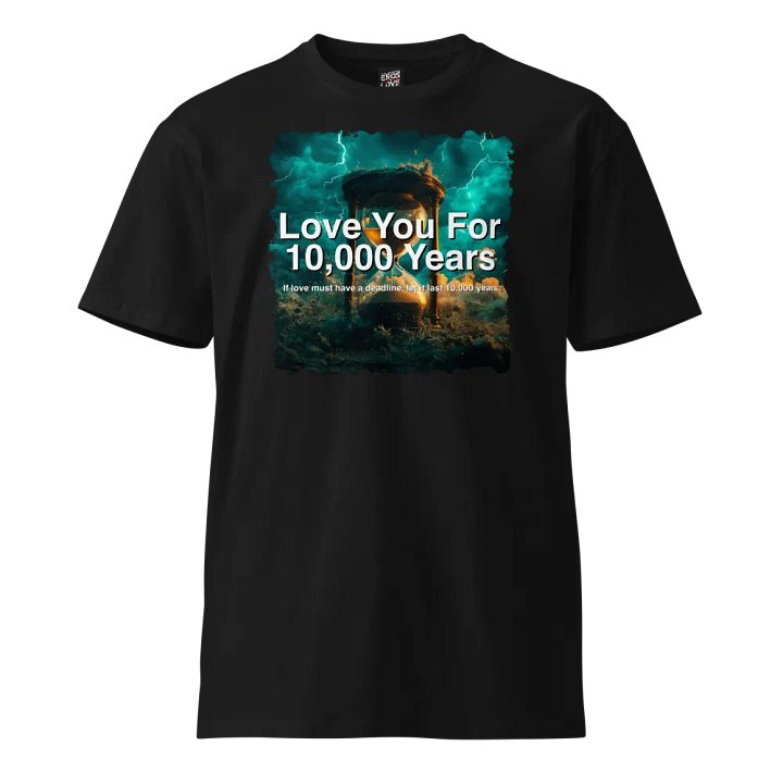 Timeless Love – "Love You For 10,000 Years" T-Shirt product image (1)