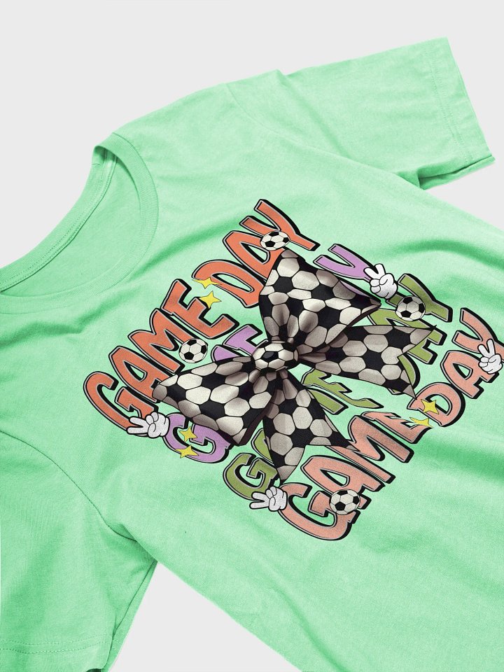 Game Day Bow Soccer T-Shirt product image (2)