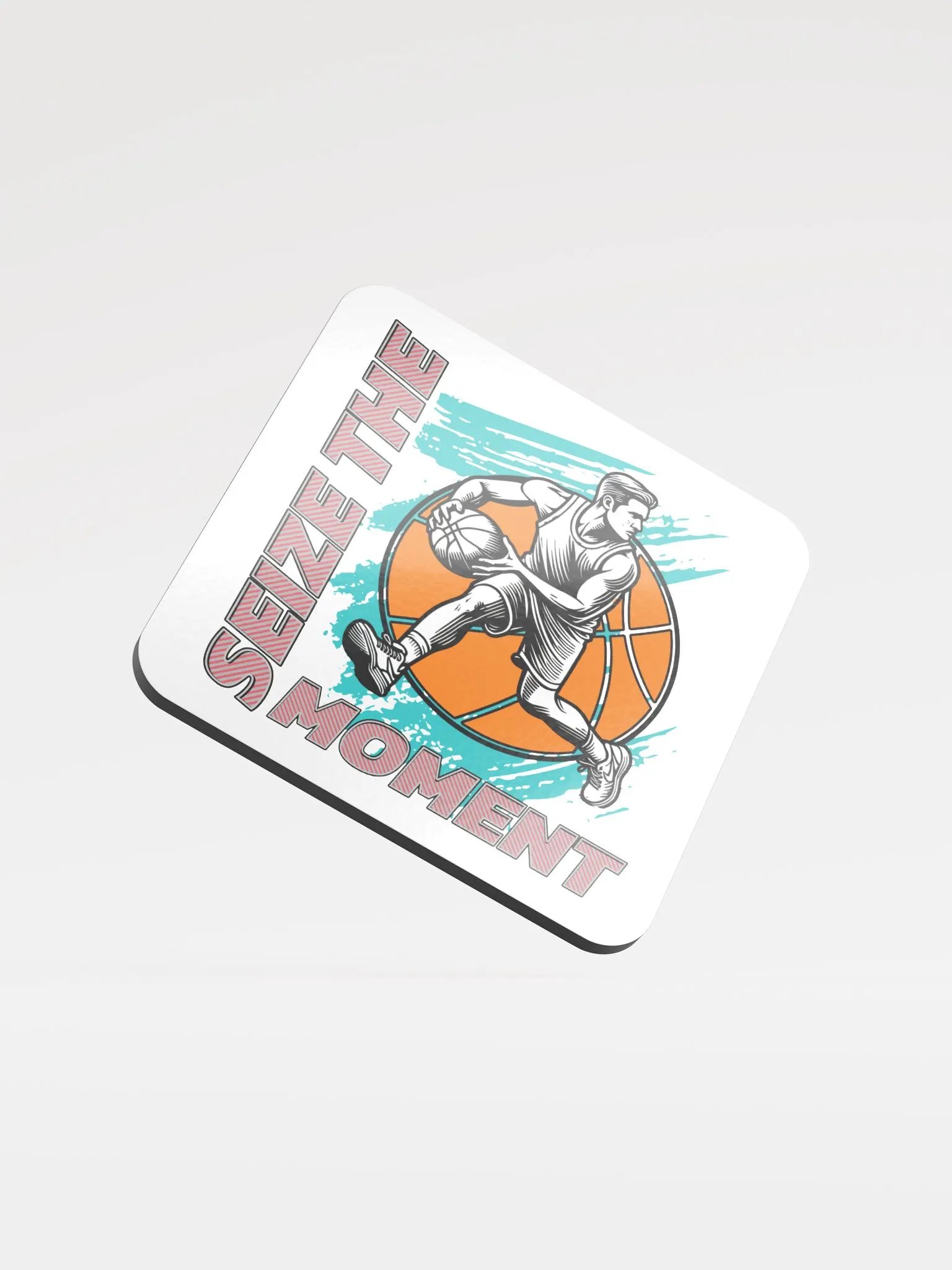 Seize the Moment Basketball Coaster Set product image (2)