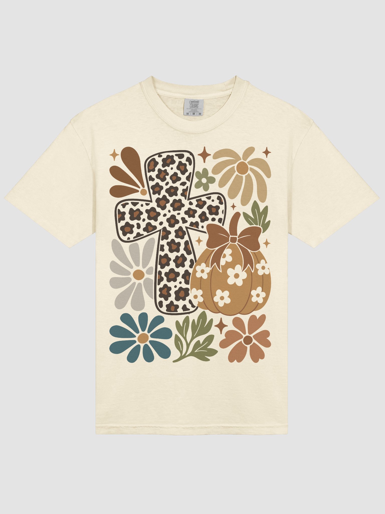 Cross and Pumpkin Tee product image (9)