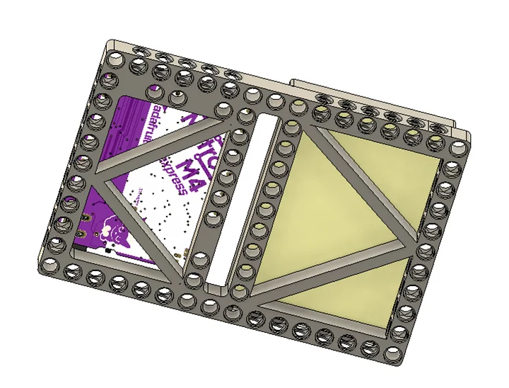 Arduino Uno/Metro M4 Lego-Technic Compatible Holder product image (2)