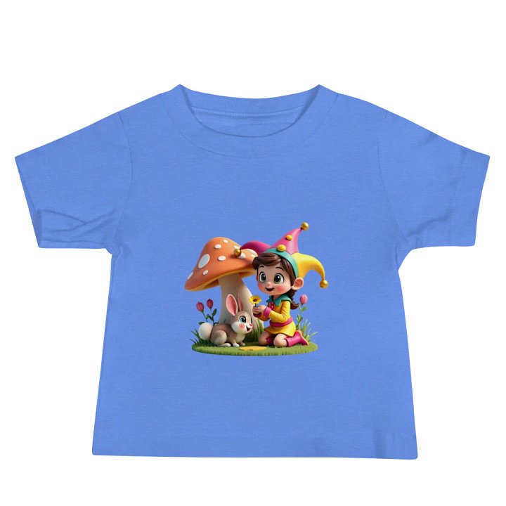 🐰 JessyJesty “Bunny Giggles” Baby Tee product image (2)