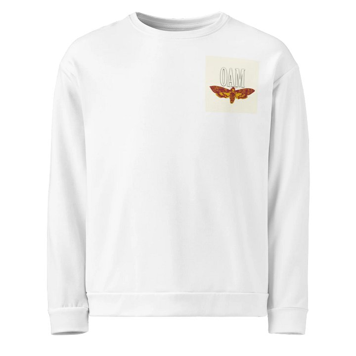 Moth-Printed Unisex Sweatshirt product image (1)