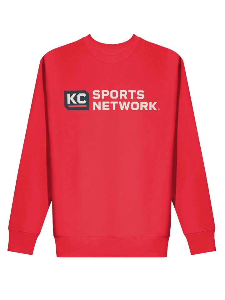 KC Sports Network Wordmark Crewneck (White) product image (2)