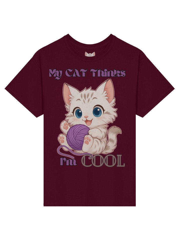 Whimsical Whiskers: My Cat Thinks I'm COOL product image (1)