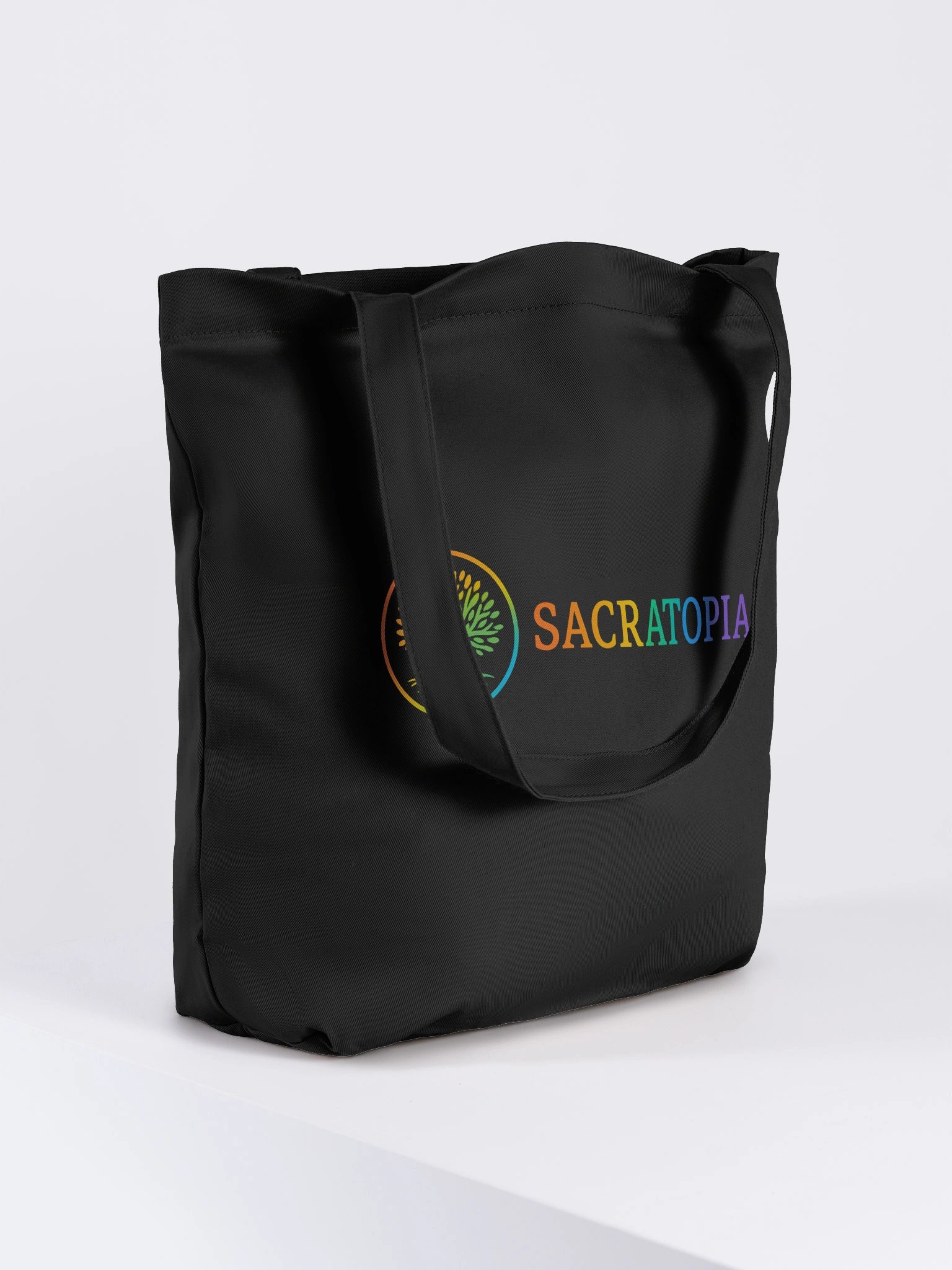 Rainbow Tree Eco Tote Bag product image (4)