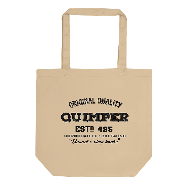Tote Bag 100 % Coton Éco-Responsable “Quimper 495” product image (1)