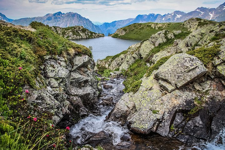 Fine Art Photography – Alpes d’Huez – The Black Lake Cascade product image (1)