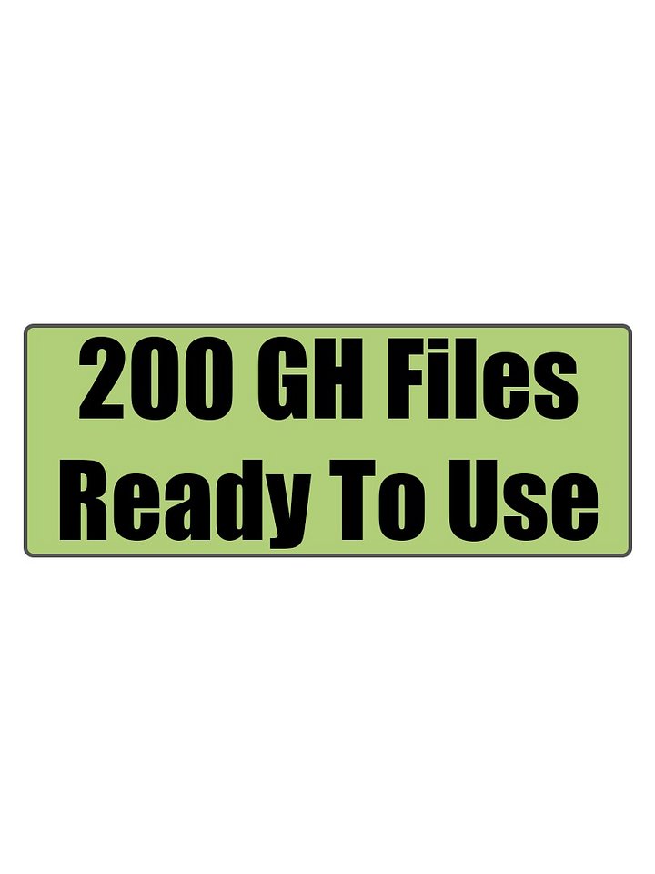 Special Offer, Grasshopper 200 GH Files Ready To Use #grasshopper product image (1)