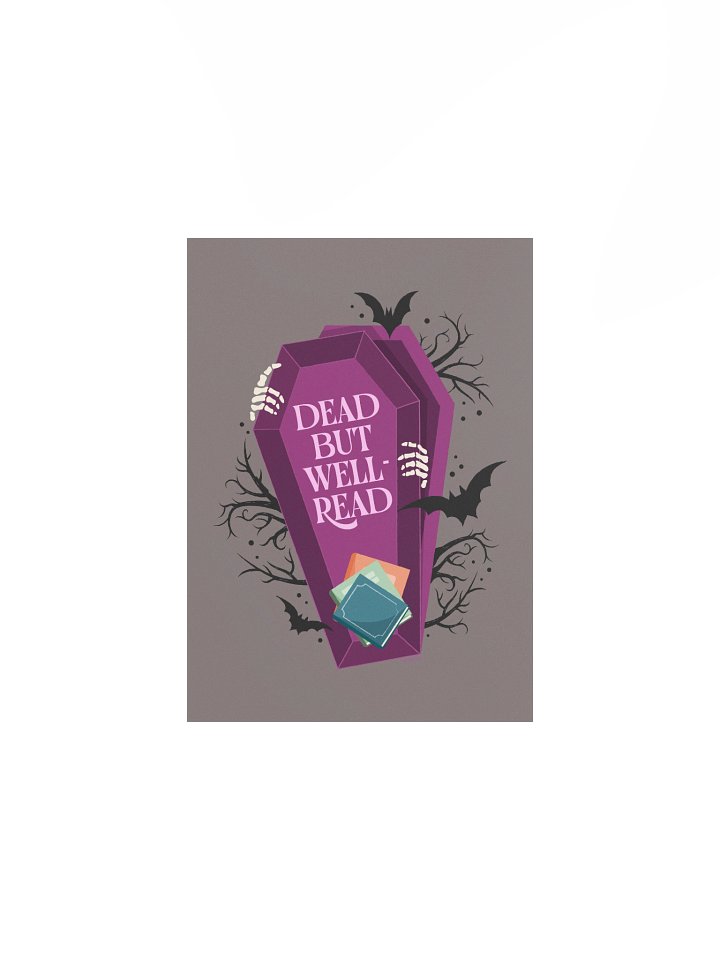 Dead But Well-Read Print product image (1)