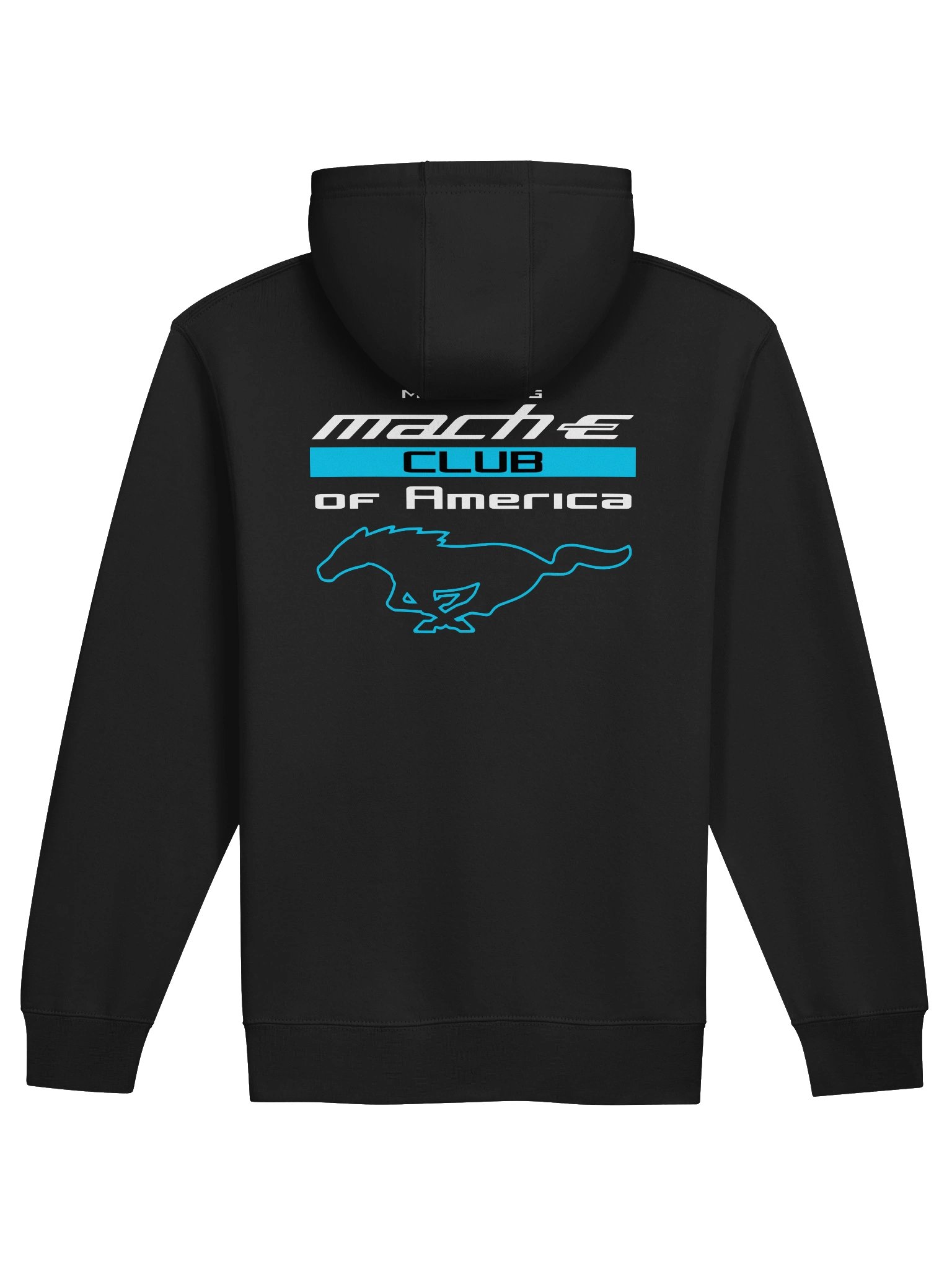 Mustang Mach-E Club of America Zip-Up Hoodie (Black) product image (2)