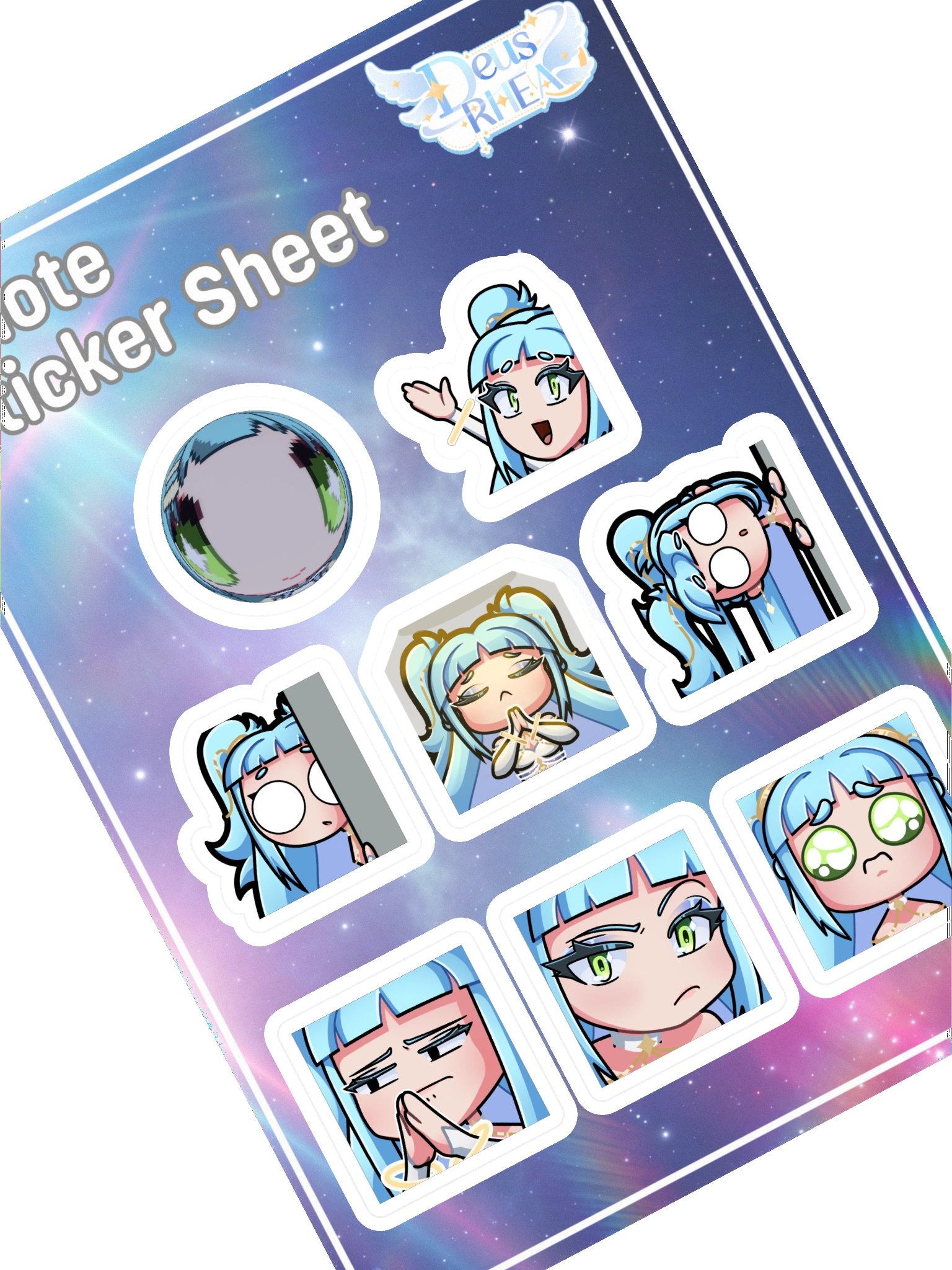 Emote Collection - Sticker Sheet product image (1)