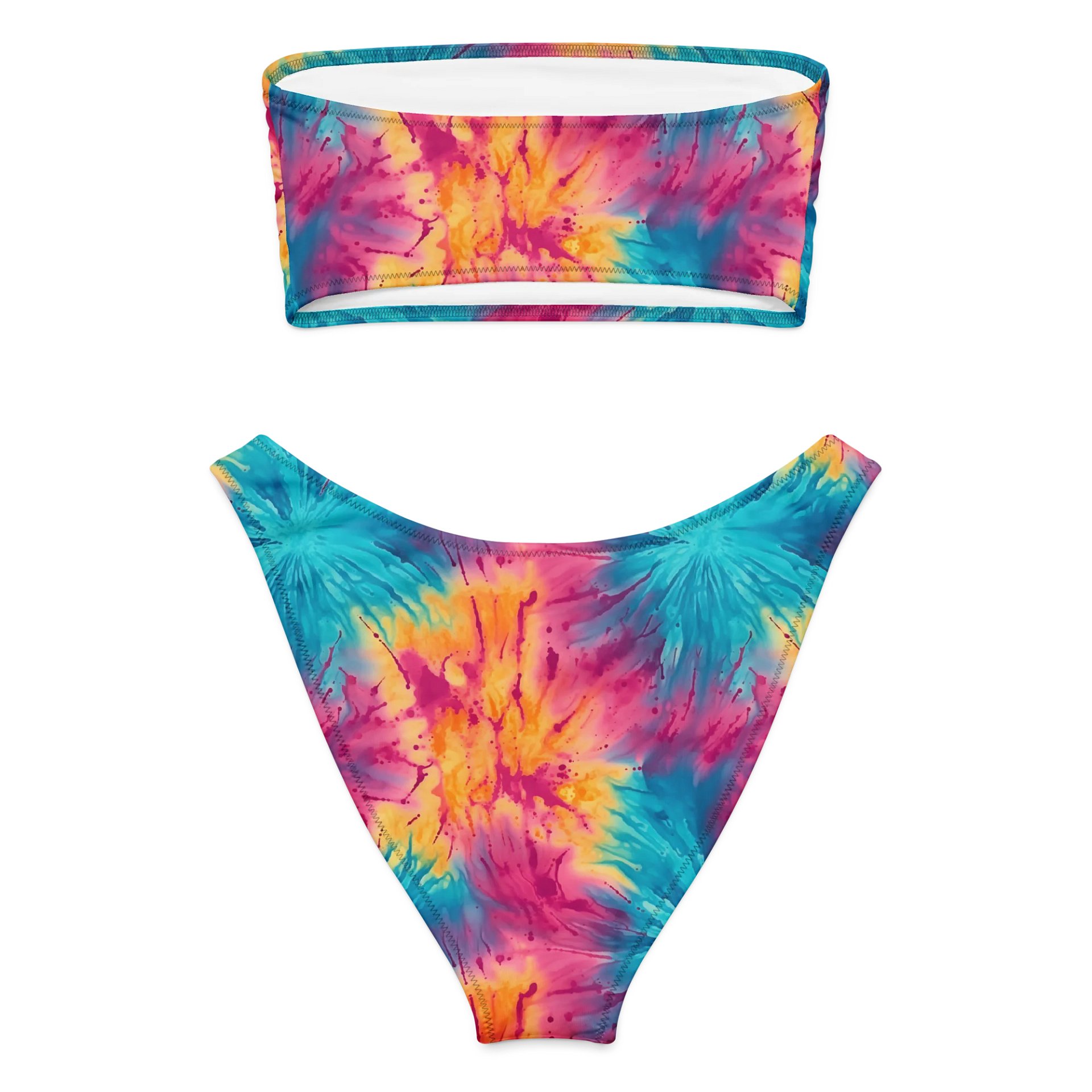 Fearless Glow Bandeau Bikini Set – Limited Summer Flex product image (8)