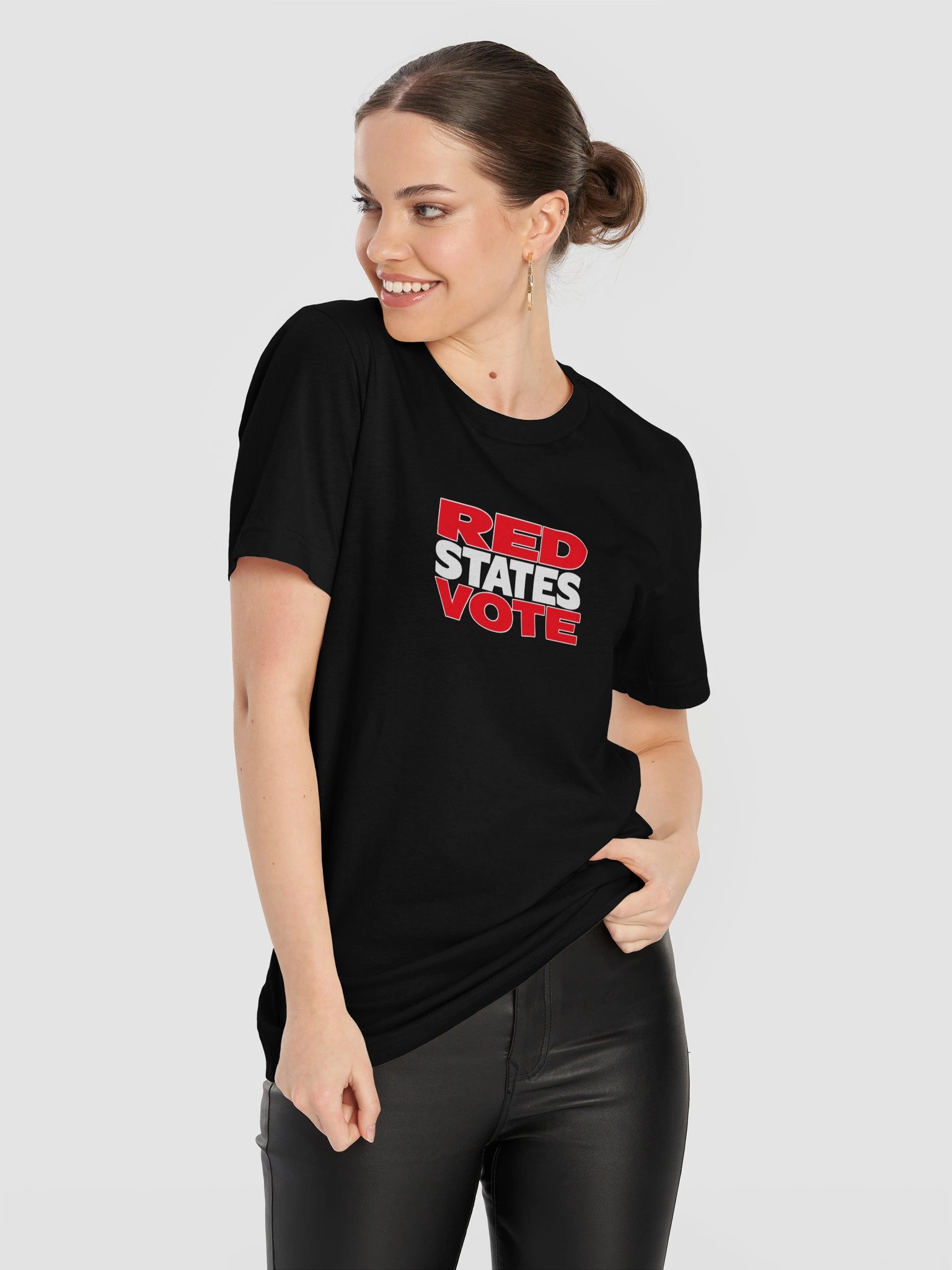 Red States Vote Tee - Black product image (11)