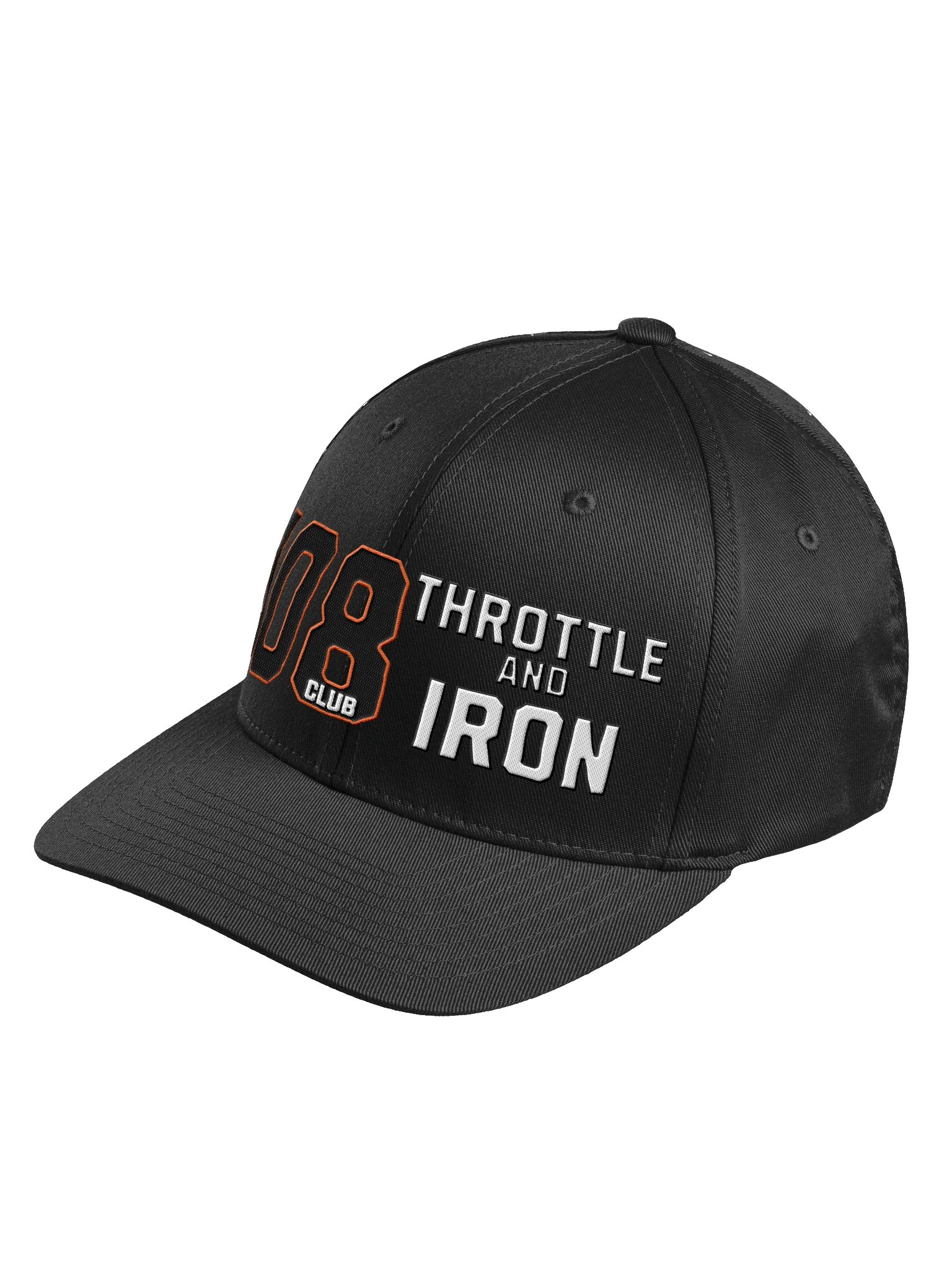 108 Club Throttle & Iron Fitted Hat product image (11)