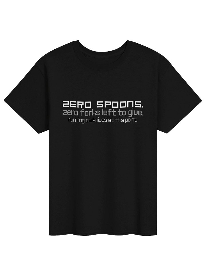 Zero spoons shirt product image (6)