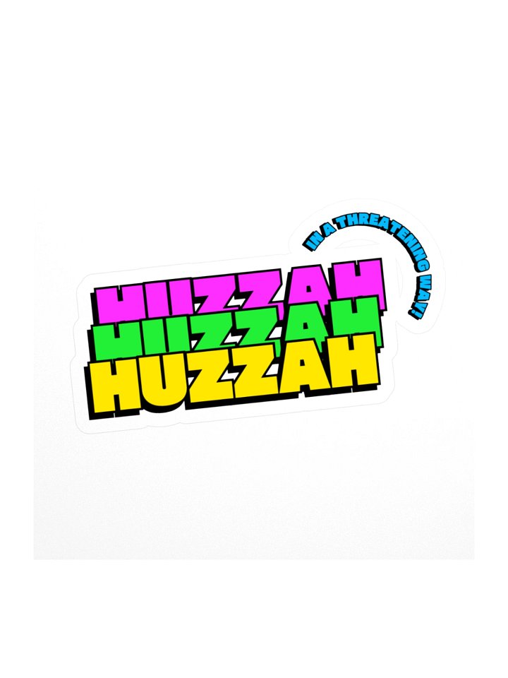 Huzzah! (The Sticker) product image (1)