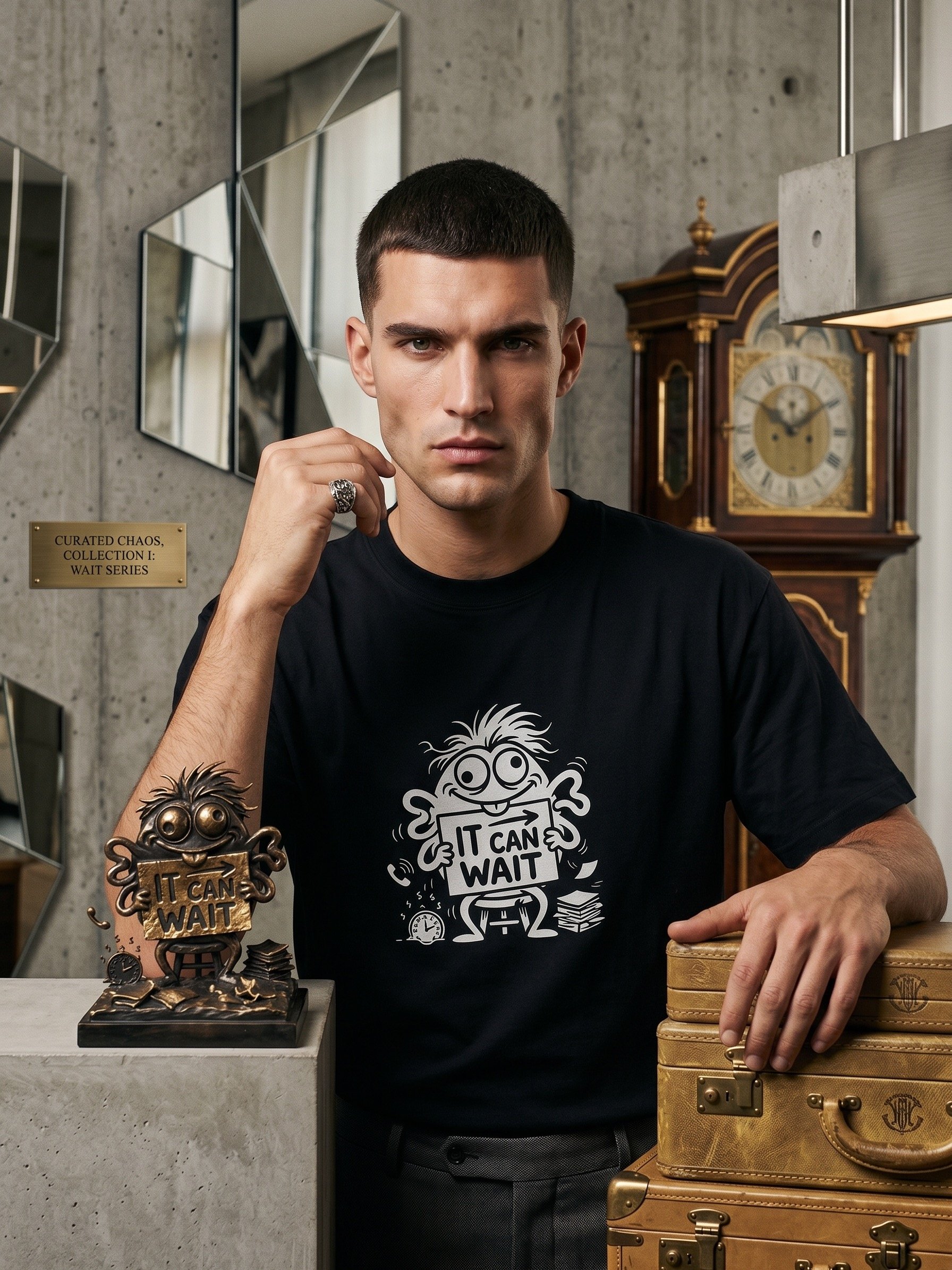 Night Anxiety Shirt – It Can Wait Overthinking Relief Tee product image (4)