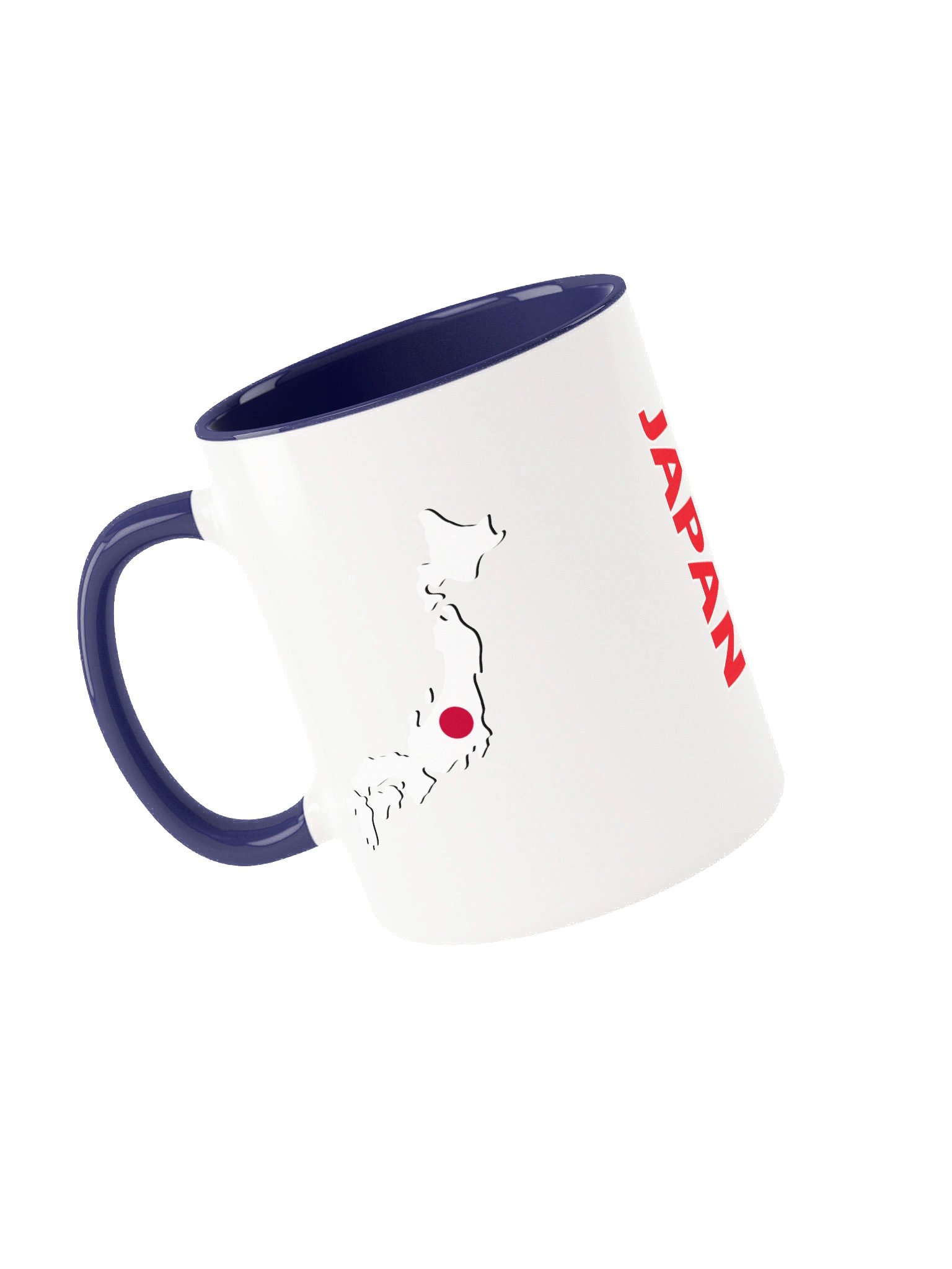 Japan 2026 World Cup Flag Mug - Japan Soccer Fan Coffee Cup - Premium Two-Tone Ceramic Mug product image (3)