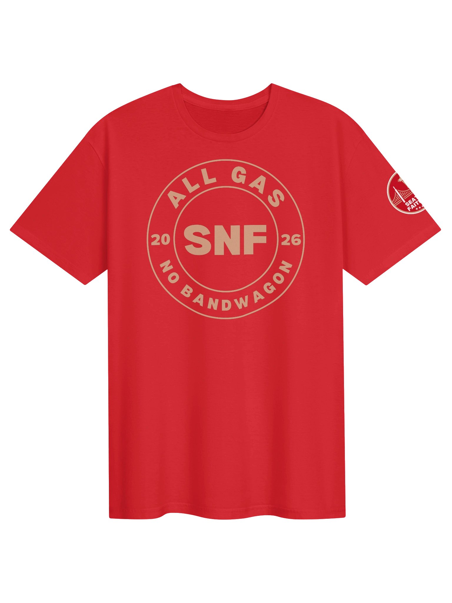 All Gas No Bandwagon Shirt product image (1)