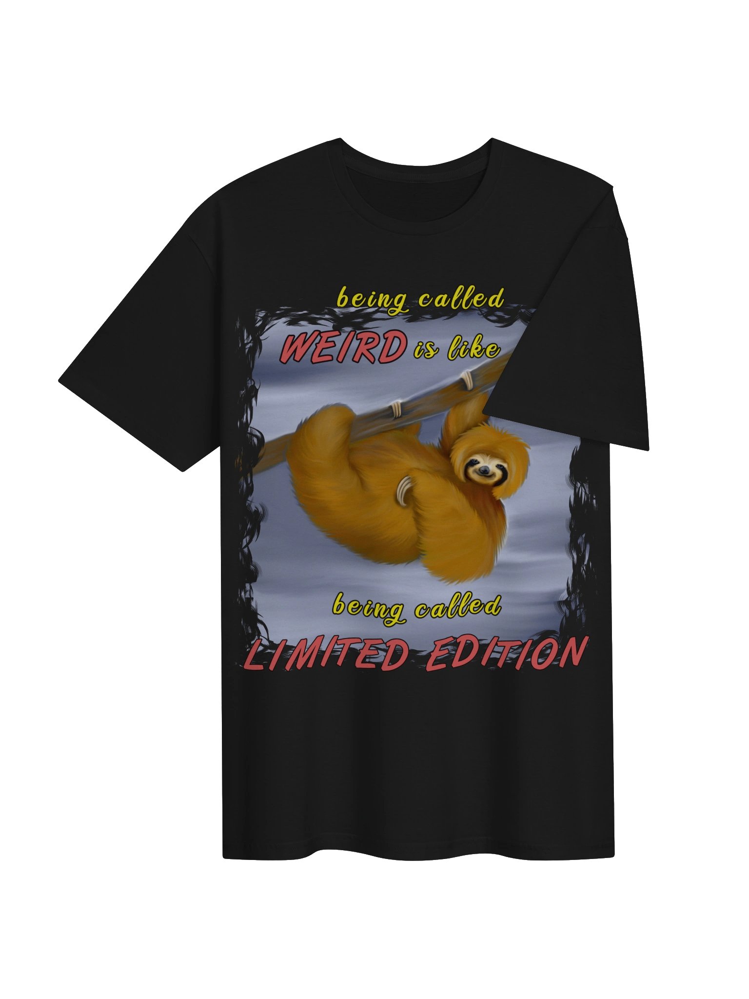 Sloth "LIMITED EDITION" T-Shirt. Unisex Gildan Softstyle T-Shirt product image (3)