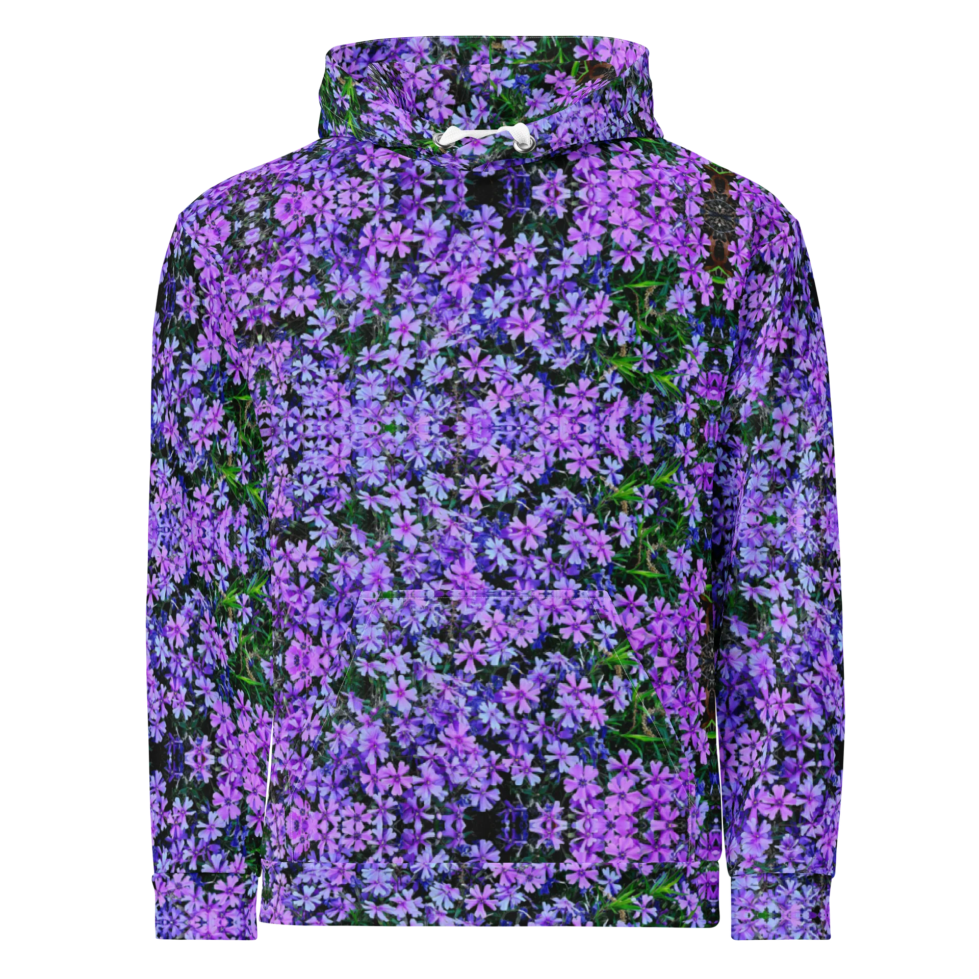 Purple Phlox Unisex Cotton Hoodie product image (1)