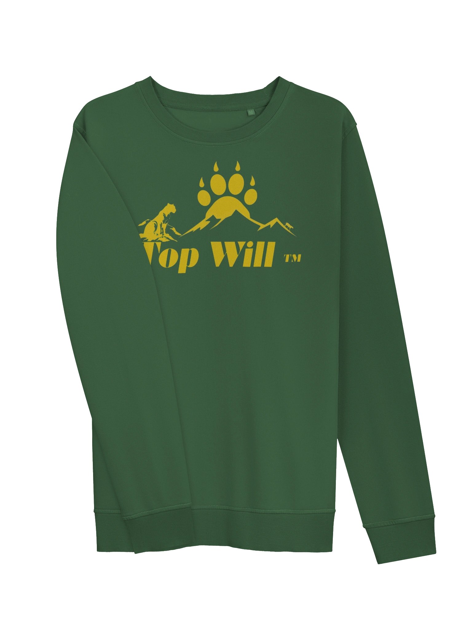 Top Will™ Unisex Green & Yellow Sweater product image (3)