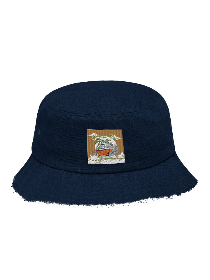 Summertime Cruiser Distressed Denim Bucket Hat product image (2)