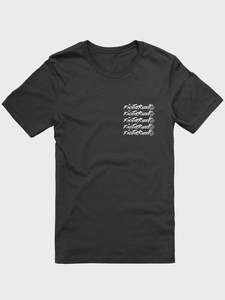 Minimal FIND THE RABBIT logo print product image (1)
