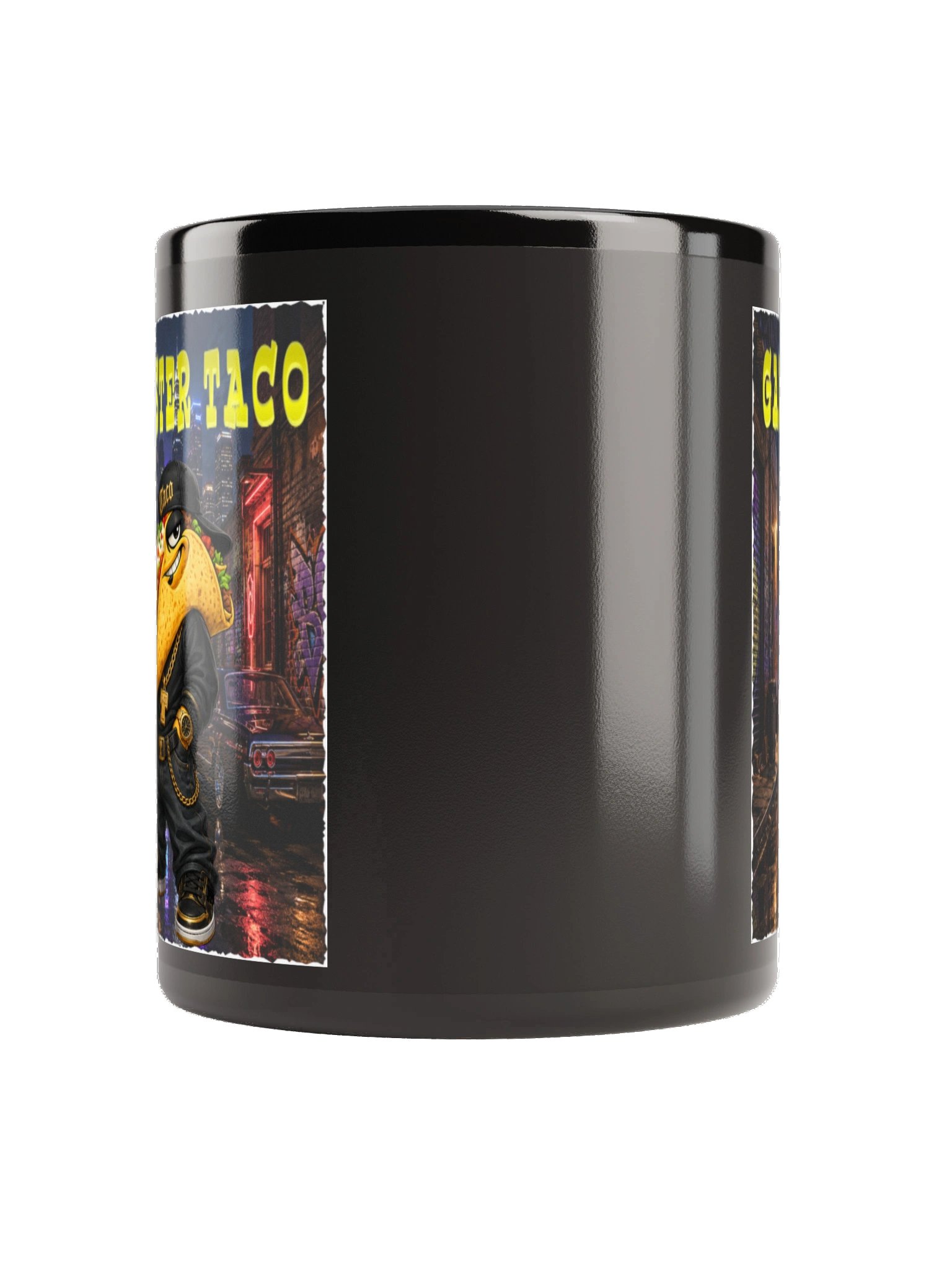 Gangster Taco Black Mug - The Taco Family product image (3)