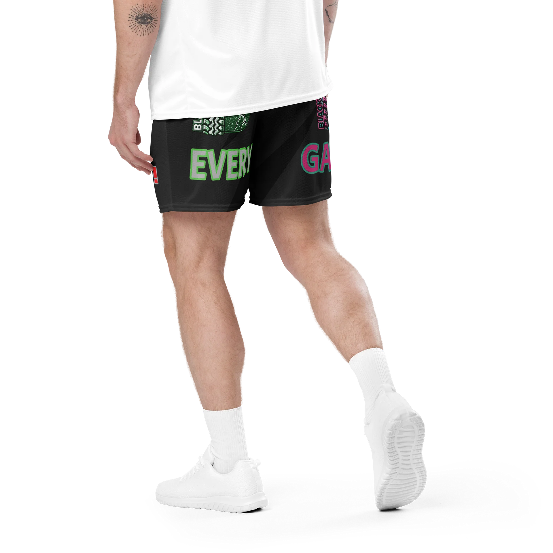 Blacktop Brand: All-Over Mesh Short product image (4)