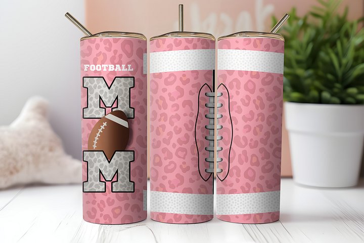 Game Day Glam Tumbler: For the Ultimate Football Mom! product image (8)