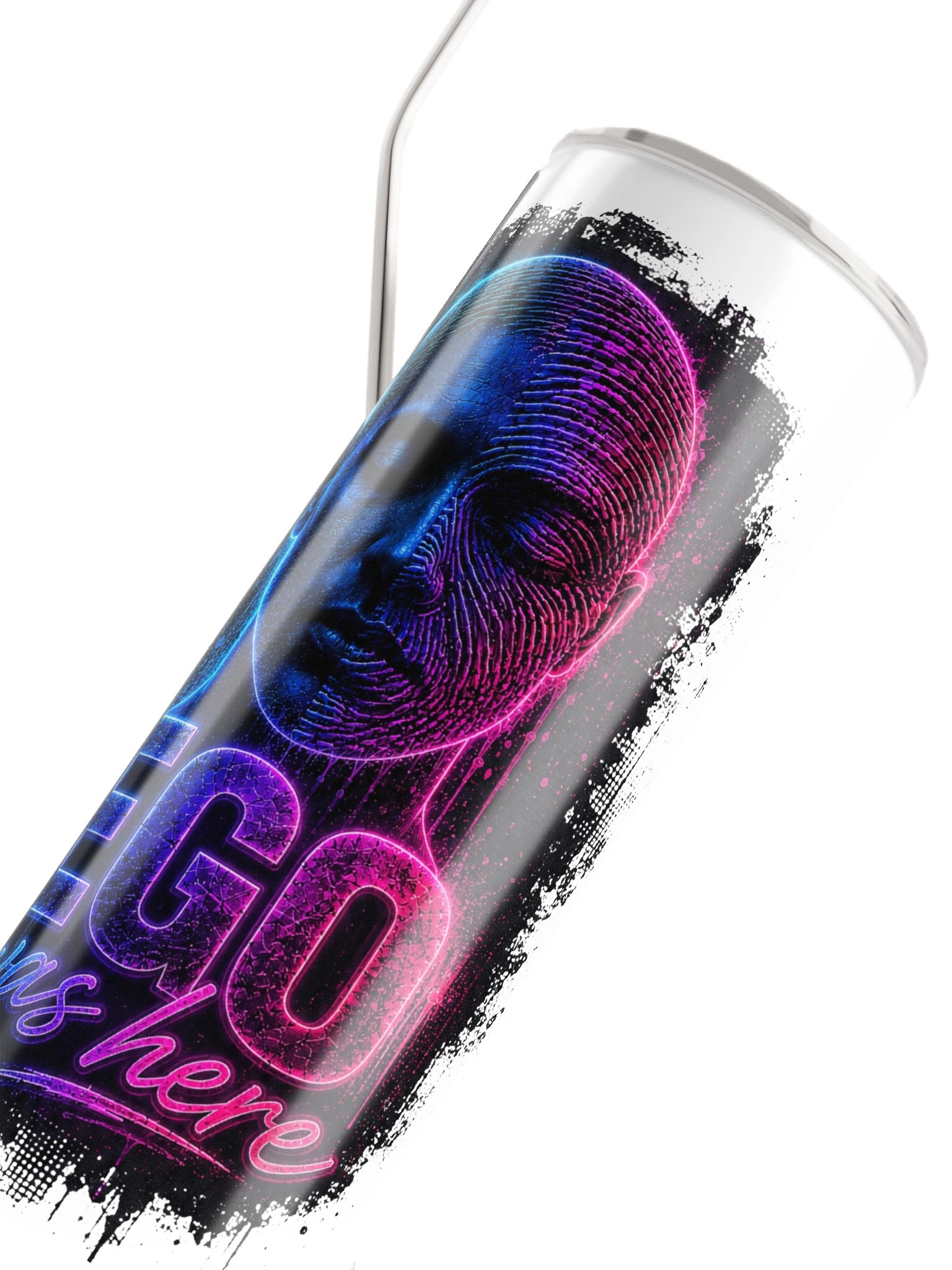 Neon Portrait Stainless Steel Tumbler product image (4)
