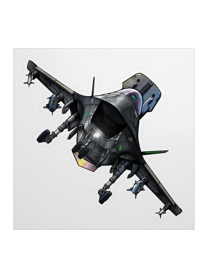 Vortex - Spec Ops Black (5.5 inch Sticker) product image (1)